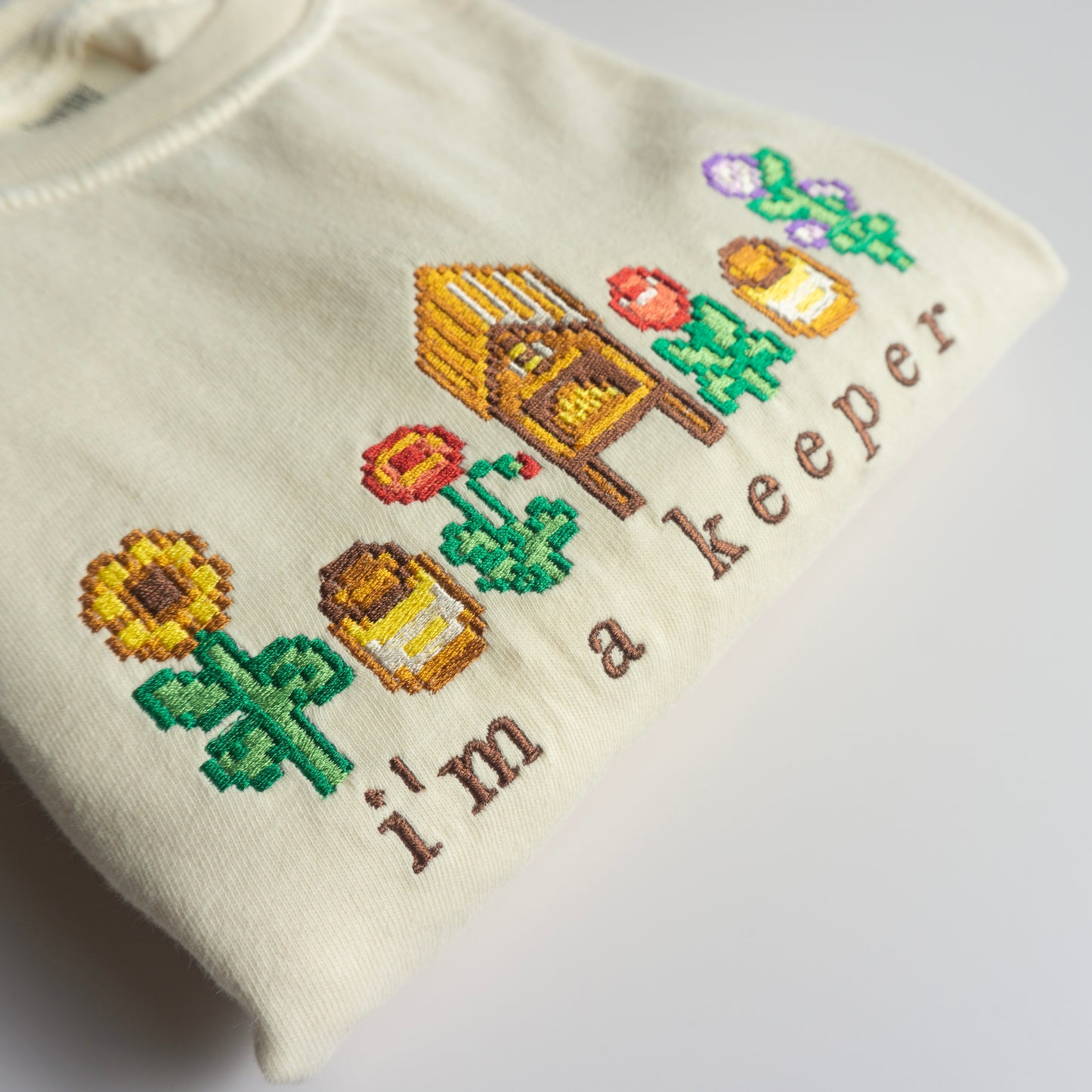 I'm a Keeper Stardew Valley Embroidered Shirt